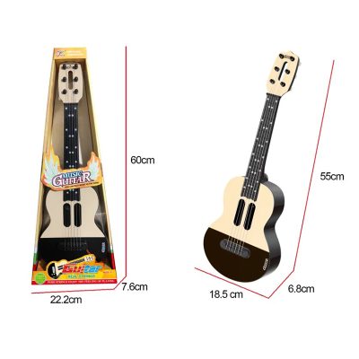 Dimensions Guitare enfant en bois pour enfant de 3 à 8 ans !