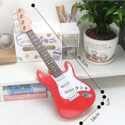 Dimensions Magnifique guitare électrique pour enfant - 43 cm