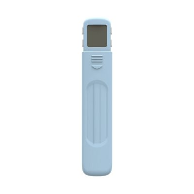 Exerceur d’Accords Ukulélé “Pocket Uke” – Manche Rétractable avec Métronome et Écran LCD Couleur bleu