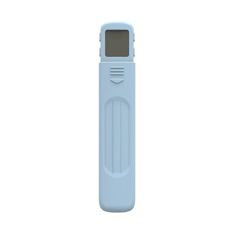 Exerceur d’Accords Ukulélé “Pocket Uke” – Manche Rétractable avec Métronome et Écran LCD Couleur bleu