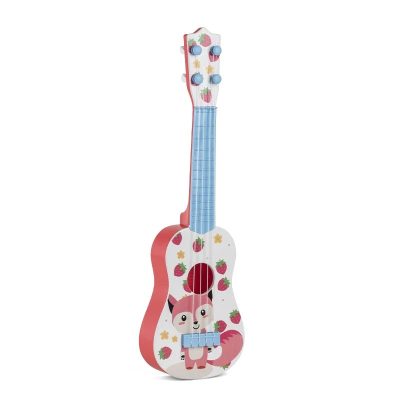 Guitare Enfant Animaux Mignons - Renarde Fraise
