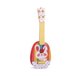 Guitare Enfant 'Lapin Studieux' pour les tout-petits !