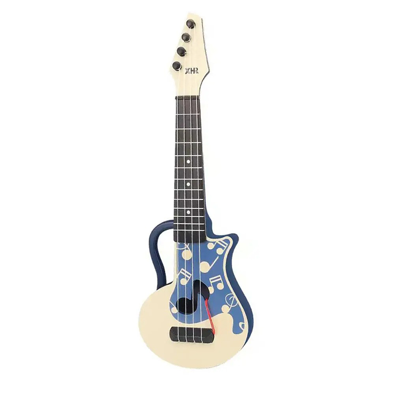 Guitare Enfant Modèle Bleu Notes Ludiques