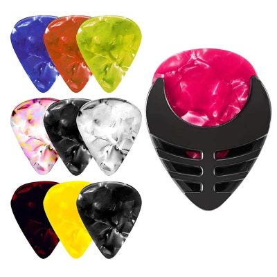 Magnifique Porte-Médiators Guitare – Grip Compact Auto-Adhésif