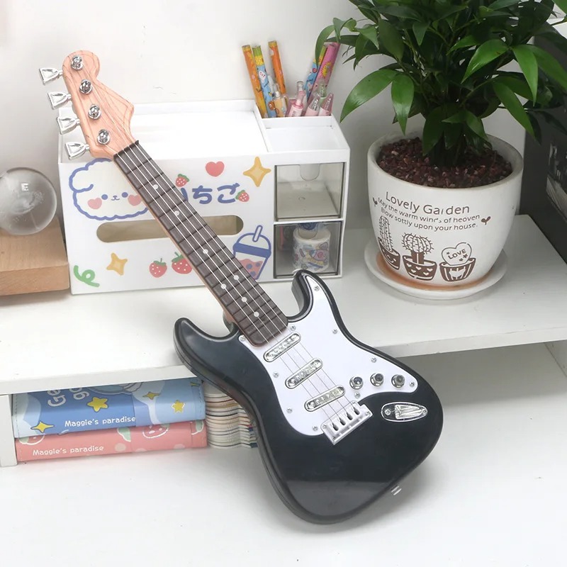 Magnifique guitare électrique pour enfant - 43 cm Couleur Noir