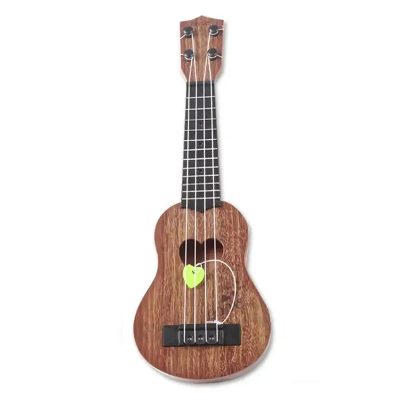 Mini Ukulélé Enfant 'Mélodies du Cœur' Couleur Wood