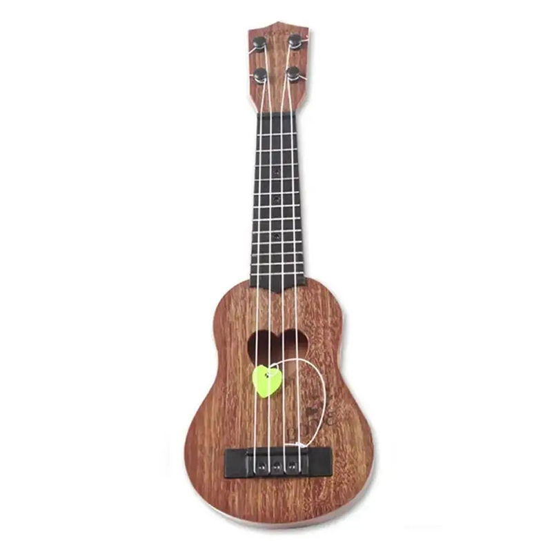 Mini Ukulélé Enfant 'Mélodies du Cœur' Couleur Wood