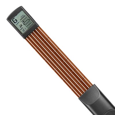 Mini manche d'entraînement guitare PocketChord Pro – 6 frettes avec écran rotatif et métronome
