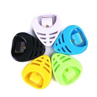 Porte-Médiators Guitare – Grip Compact Auto-Adhésif – Compact et coloré Multi
