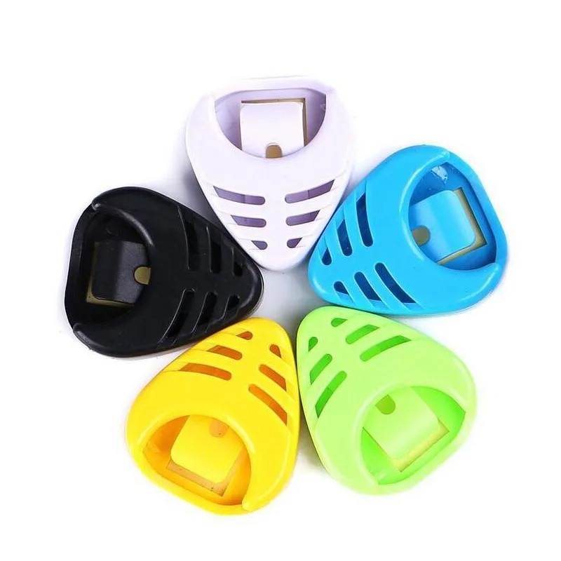 Porte-Médiators Guitare – Grip Compact Auto-Adhésif – Compact et coloré Multi