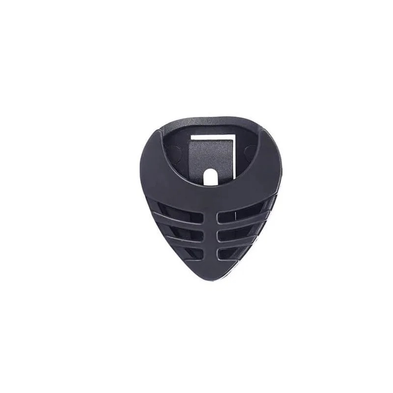 Porte-Médiators Guitare – Grip Compact Auto-Adhésif – Compact et coloré Noir