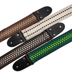 Sangle Guitare Classique – Trame Vintage - 4 couleurs au choix !