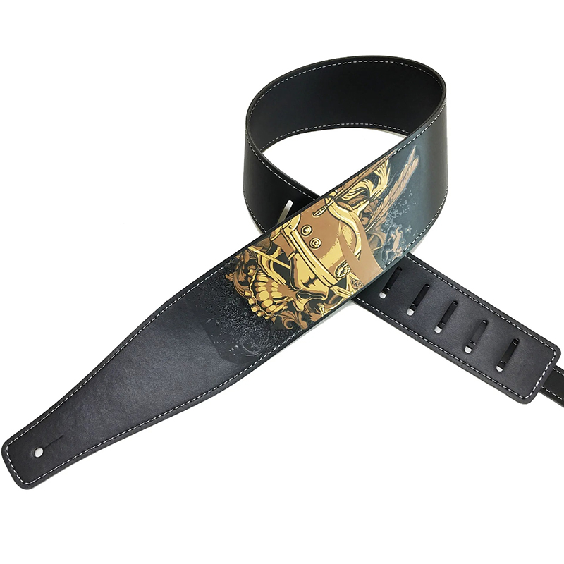 Sangle Guitare Tête de Mort The Horsemen