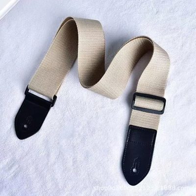 Sangle de guitare classique “MonoColor” Couleur Beige