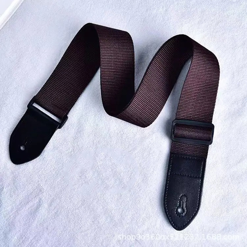 Sangle de guitare classique “MonoColor” Couleur Marron