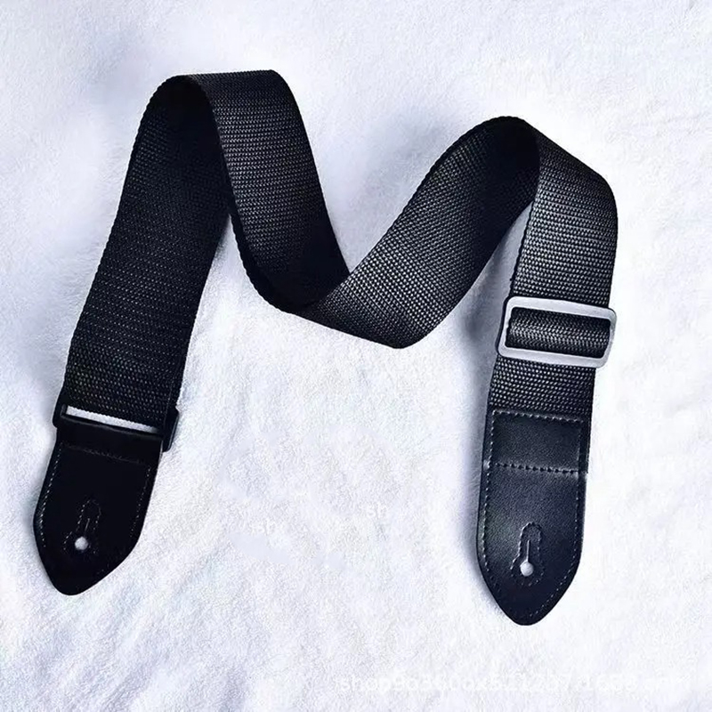 Sangle de guitare classique “MonoColor” Couleur Noir