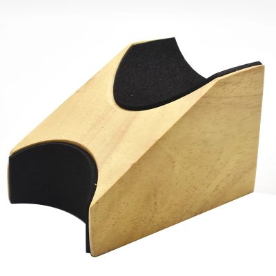 Support Repose-Manche en Bois pour Guitar & Ukulélé – Antidérapant et Stable Couleur Beige