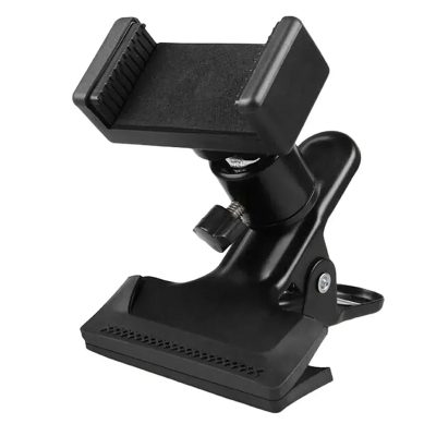 Support Téléphone Musicien – Clip Universel pour Guitare & Instruments
