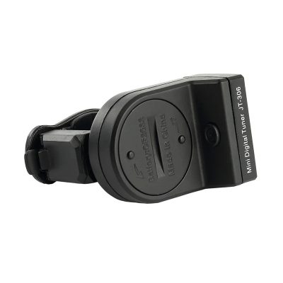 Vue arrière Accordeur Guitare numérique écran LCD avec Pince clip