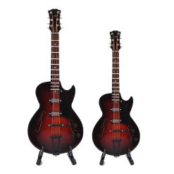 Vue détaillée Guitare Miniature 'Red Velvet Jazz'