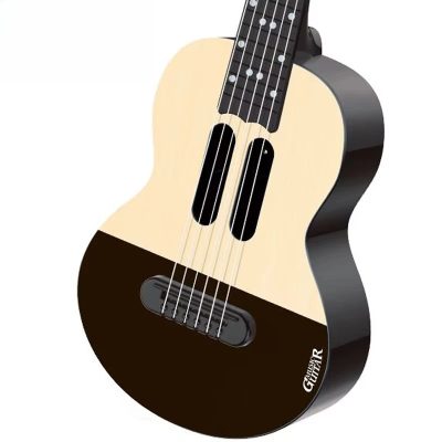 Vue détaillée Guitare enfant en bois pour enfant de 3 à 8 ans !