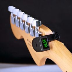 Vue générale Accordeur Guitare numérique écran LCD avec Pince clip
