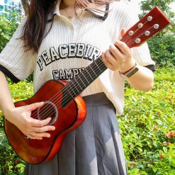 Vue générale Guitare Enfant 63 cm - Café Profond