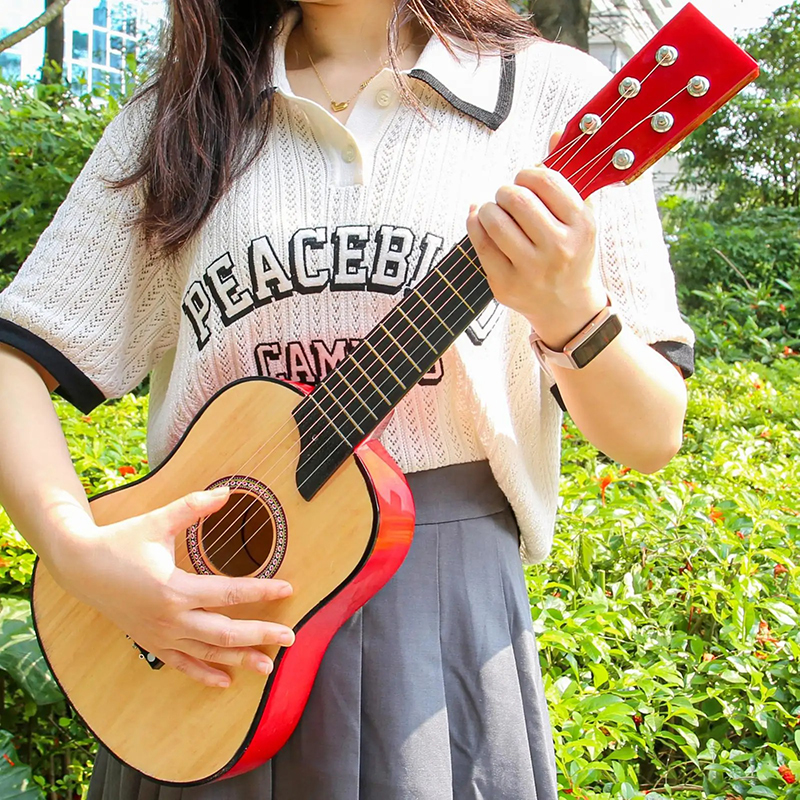 Vue générale Guitare Enfant 63 cm - Éclat Bois Naturel