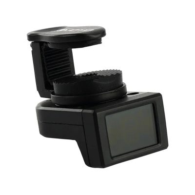 Vue latérale Accordeur Guitare numérique écran LCD avec Pince clip