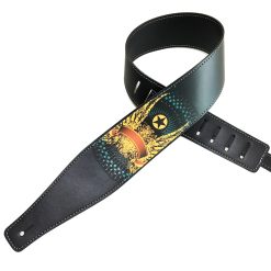 Sangle Guitare Rock "Couronne Étoilée
