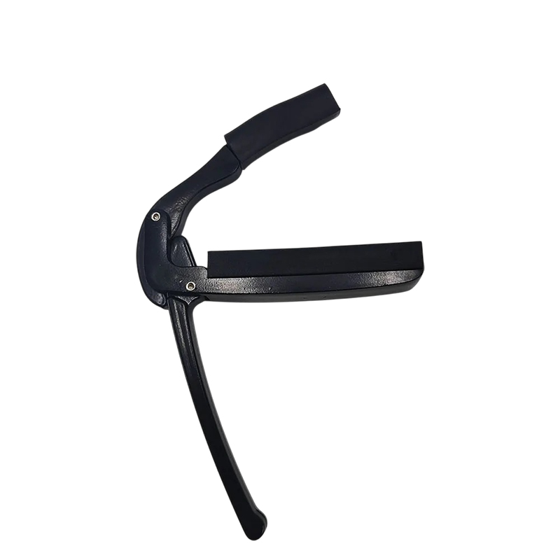 Capodastre Guitare à Poignée Ergonomique – Serrage Rapide et Puissant Couleur Noir
