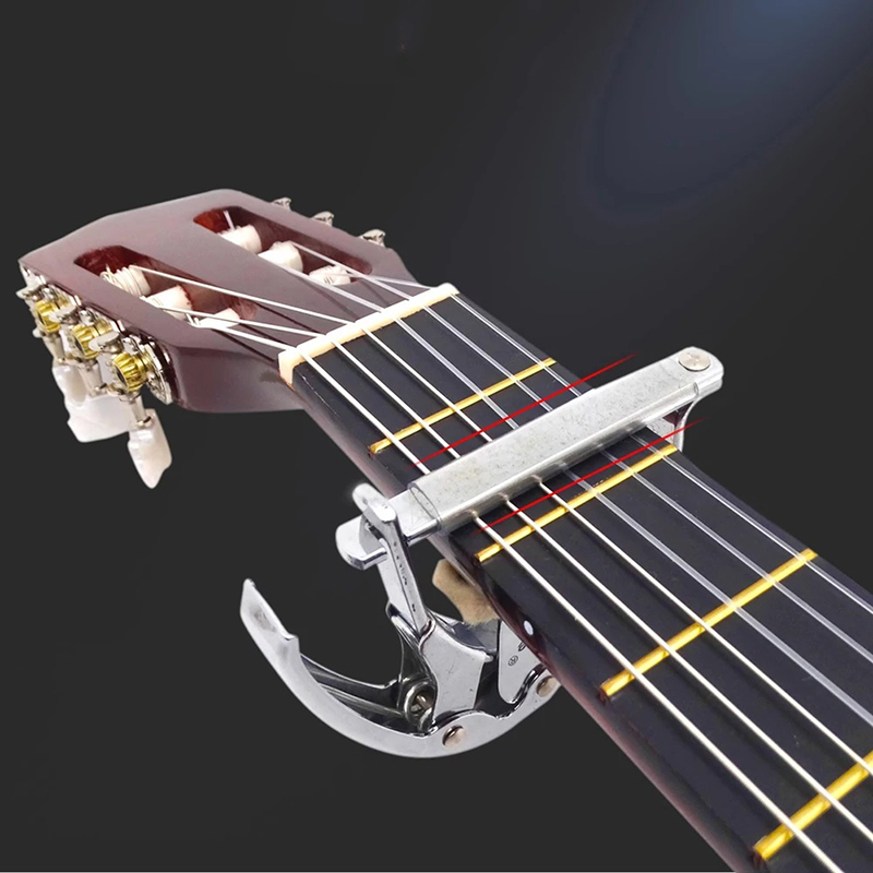 Avant Capodastre de Guitare Classique – Modèle Clé à Levier