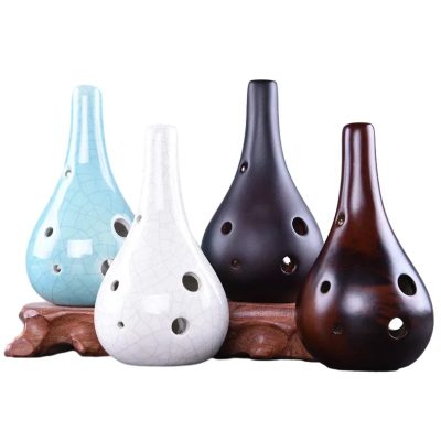 Avant Ocarina Goutte Céramique - Sonorité Zen Élégante - 4 couleurs au choix !