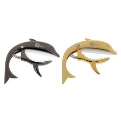 Capodastre Guitare Design Dauphin - Métal Original pour Guitare Acoustique & Électrique