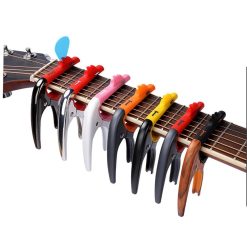 Capodastre Guitare Design Flamant Rose - Serrage Métal