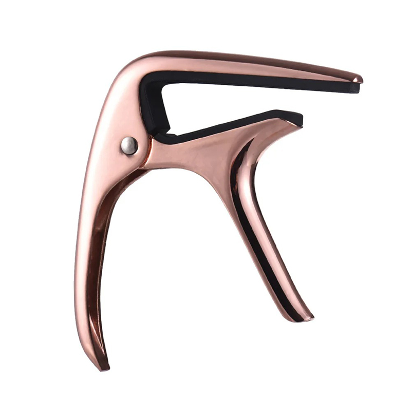 Capodastre Guitare Universel Métal - Couleurs Premium Couleur Or rose