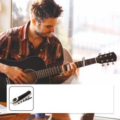 Details Capodastre Guitare Classique à Sangle – Léger, Élastique et Réglable Multi-Instrument
