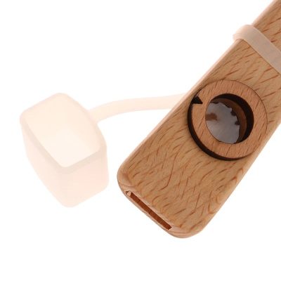 Details Kazoo Acoustique en Bois Naturel - Design Classique et Son Authentique - Complet !