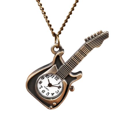 Détails du Détails du Collier Guitare Time Solo Vintage - L'heure du rock a sonné