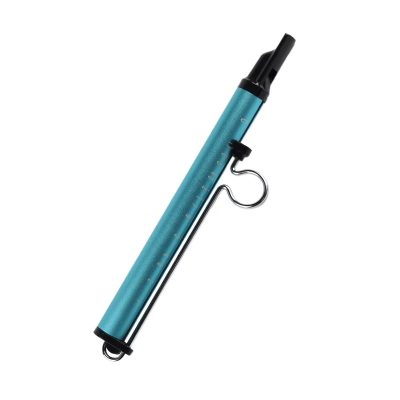 Flûte Tonale Réglable Chromatique - Instrument d'Échauffement Vocal et Apprentissage Musical Couleur Bleu