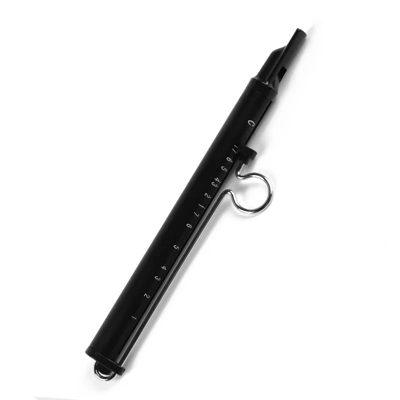 Flûte Tonale Réglable Chromatique - Instrument d'Échauffement Vocal et Apprentissage Musical Couleur Noir