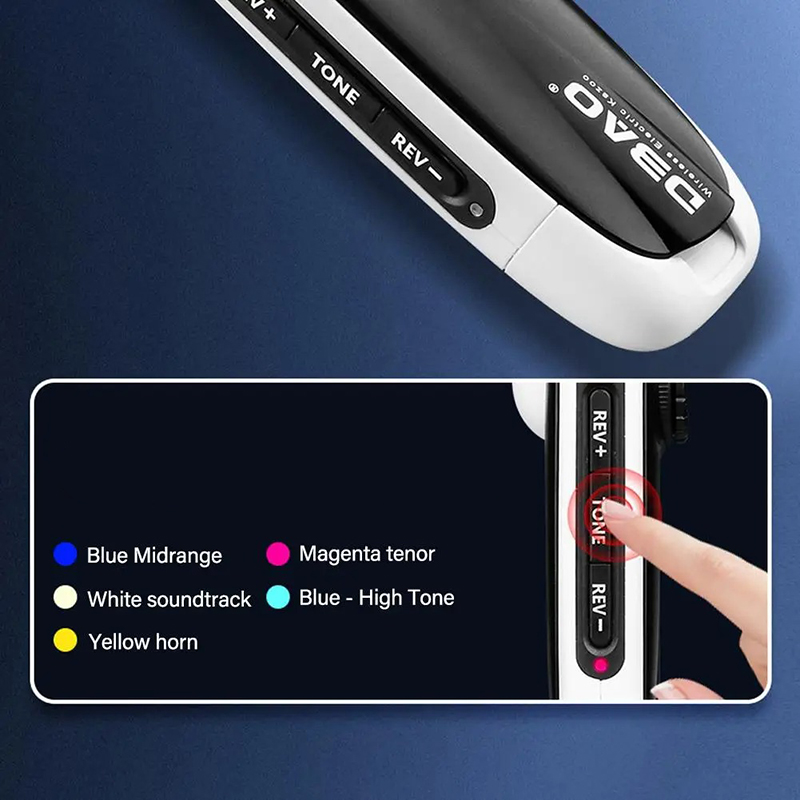 Kazoo Électrique Sans Fil Chcargement USB - Effets Sonores et Réglages Multiples