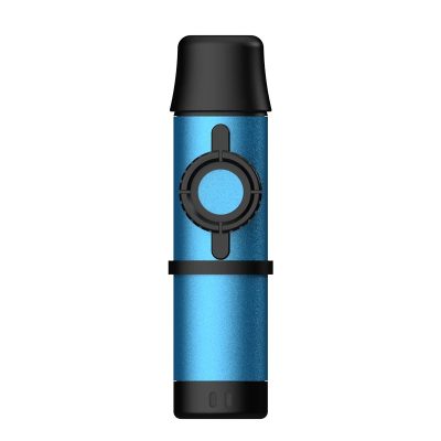 Kazoo Métallique Réglable - Sonorité Pro et Design Premium - Couleur Bleu
