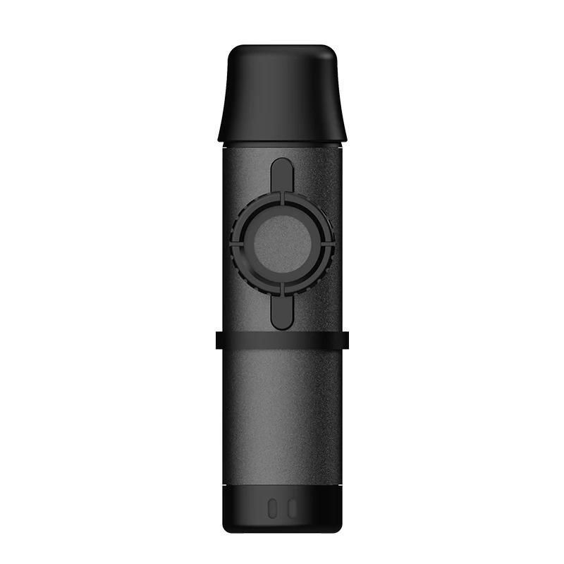 Kazoo Métallique Réglable - Sonorité Pro et Design Premium - Couleur Noir