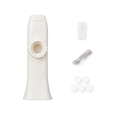 Kazoo Musicien Souffle Ludique Multicolore Couleur Blanc