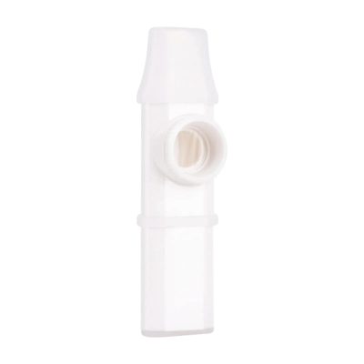 Kazoo Polyvalent Son Pur & Embout pour Flûte à Bec Couleur Blanc