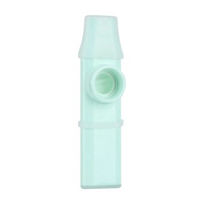 Kazoo Polyvalent Son Pur & Embout pour Flûte à Bec Couleur Bleu