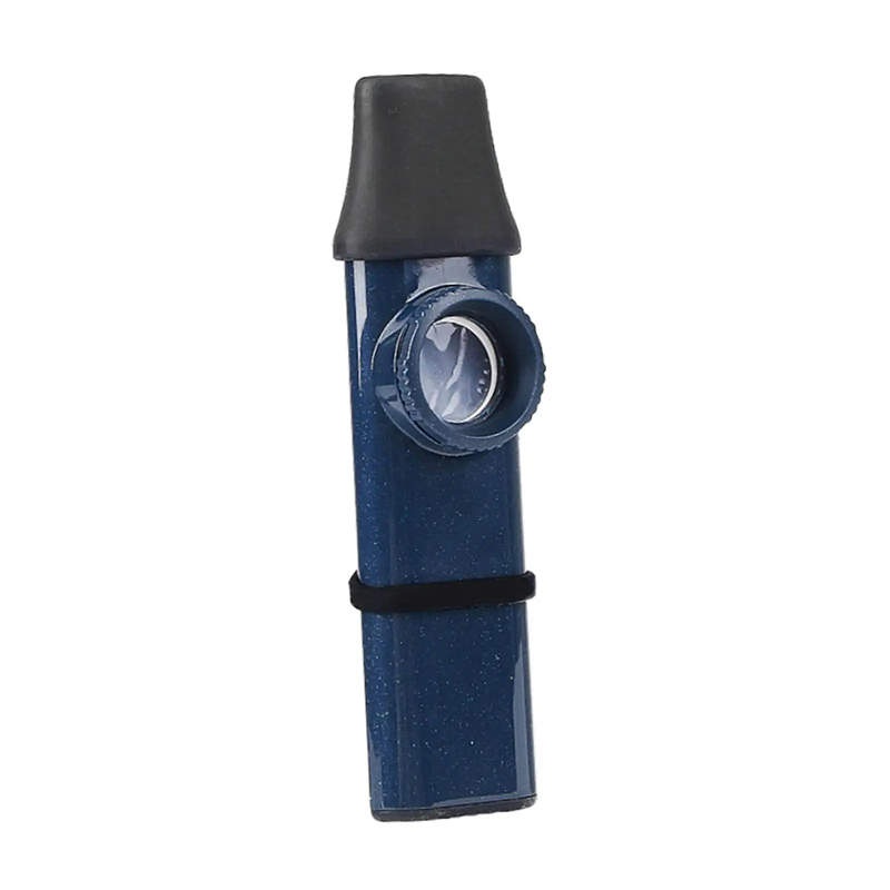 Kazoo Polyvalent Son Pur & Embout pour Flûte à Bec Couleur Bleu marine
