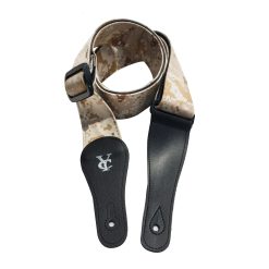 Magnifique Sangle Guitare Denim Camouflage - Desert Storm