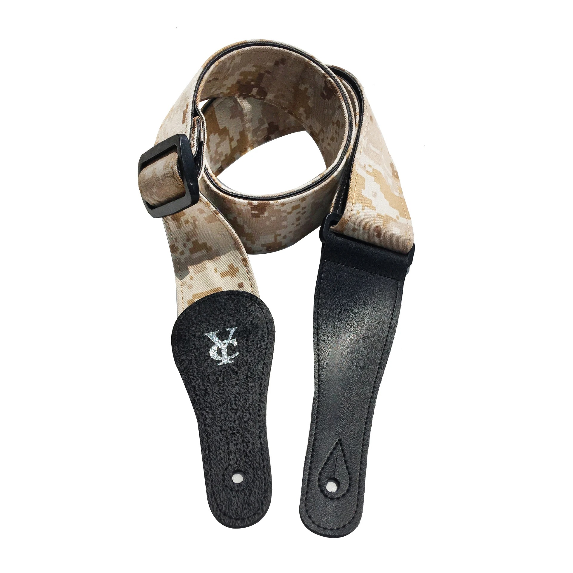 Magnifique Sangle Guitare Denim Camouflage - Desert Storm